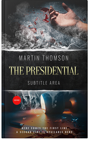 Premade Book Cover Shark