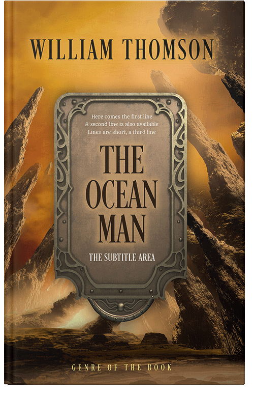 Front view of Premade Fantasy Book Cover - Cape Palliser