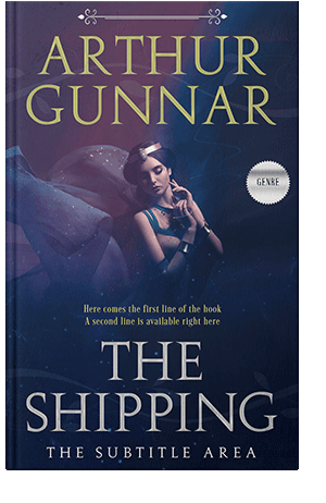 Pre Made Book Cover Port Gore