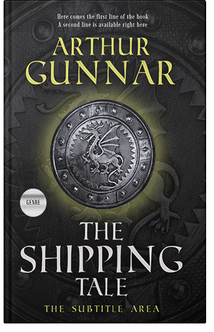 Premade Book Cover Cod Gray