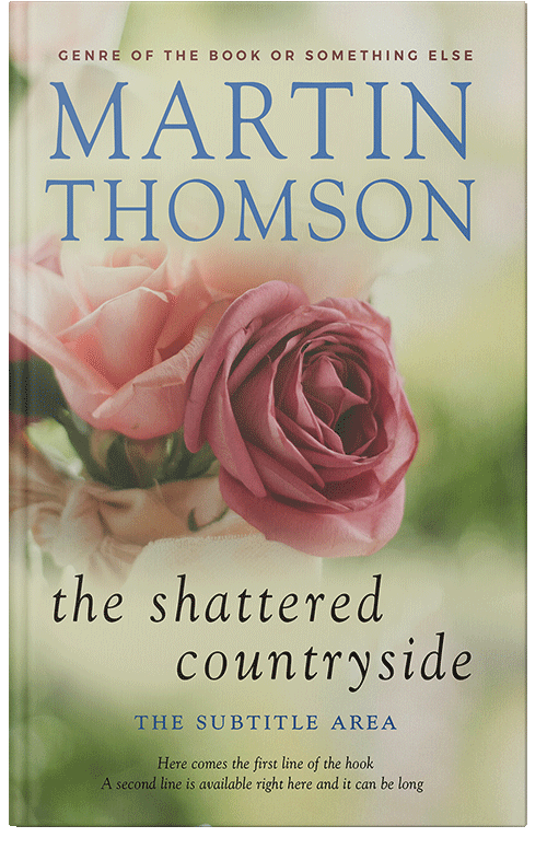 Front view of Premade Romance Book Cover - Chino