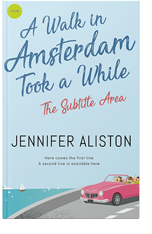 Pre Made Book Cover Link Water