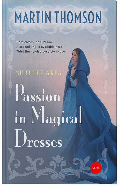 Front view of Premade Romance Book Cover - Bombay