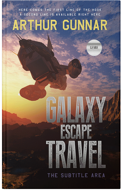 Front view of Premade Science Fiction Book Cover - Baltic Sea