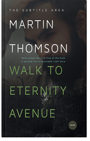 Premade Book Cover Cod Gray