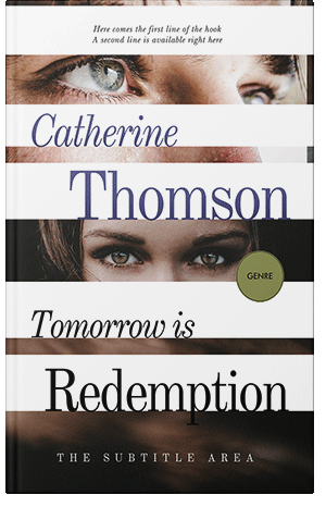 Premade Book Cover Cocoa Brown