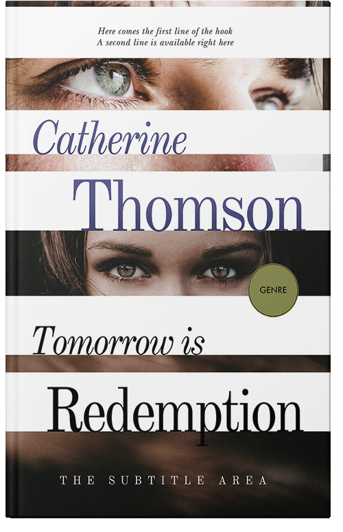 Front view of Premade Mystery & Thriller & Suspense Book Cover - Cocoa Brown