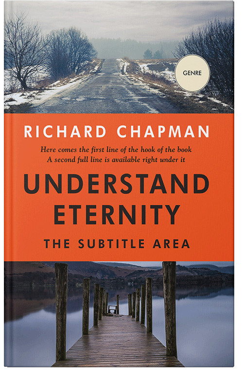 Front view of Premade Literary Fiction Book Cover - Charade