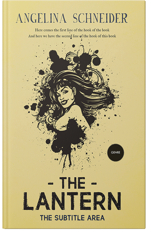 Front view of Premade Action & Adventure Book Cover - Wild Rice