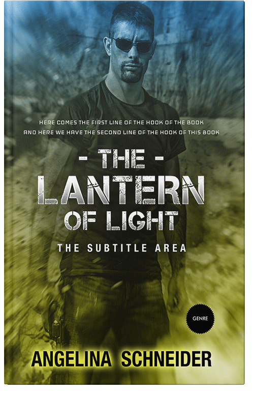 Front view of Premade Mystery & Thriller & Suspense Book Cover - Log Cabin