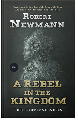 Premade Book Cover Outer Space