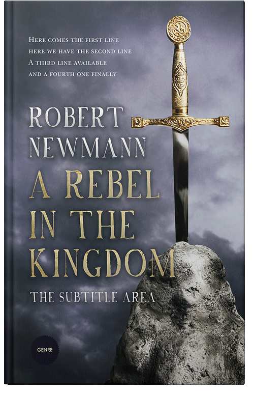 Front view of Premade Fantasy Book Cover - Trout