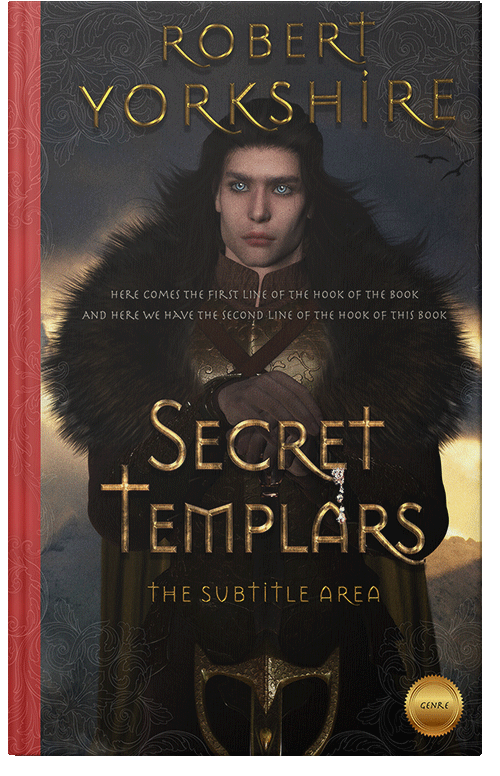 Front view of Premade Historical Book Cover - Zeus