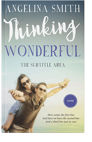 Pre Made Book Cover Periglacial Blue