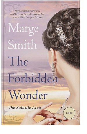 Pre Made Book Cover Wafer