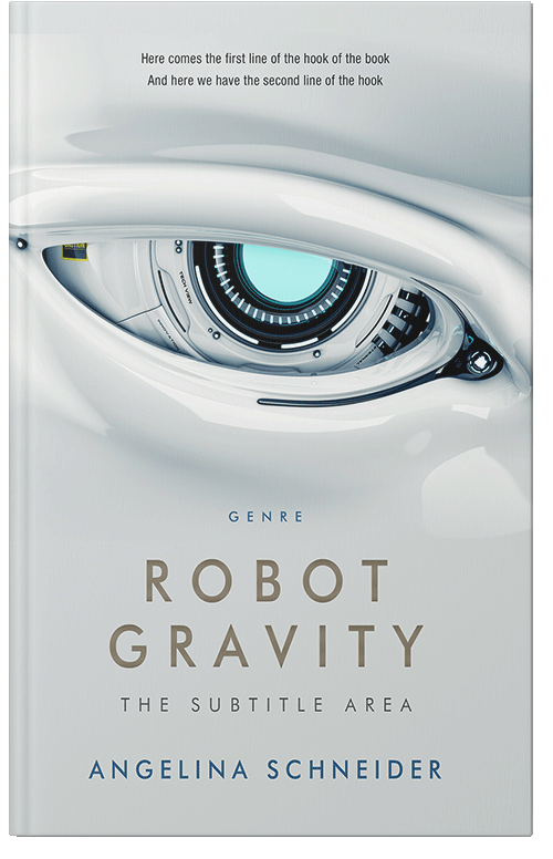 Front view of Premade Science Fiction Book Cover - Nebula