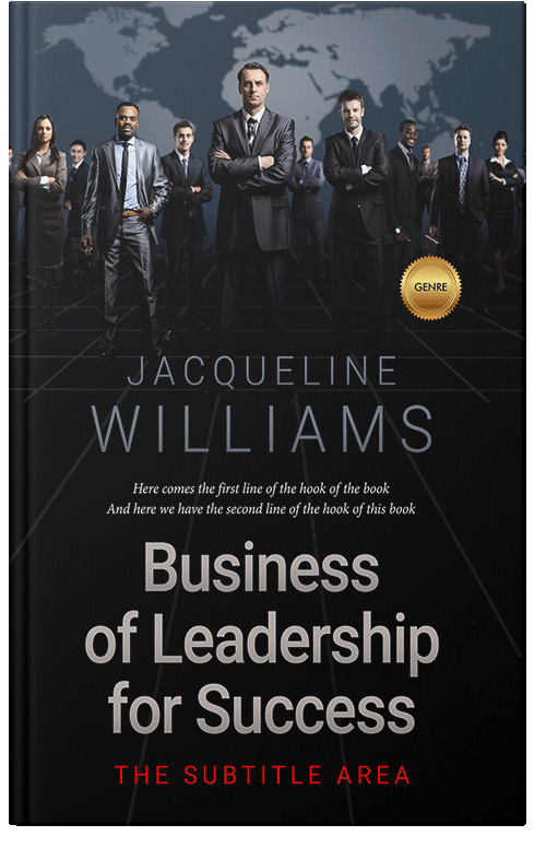 Front view of Premade Self-Improvement & Self-Help Book Cover - Woodsmoke