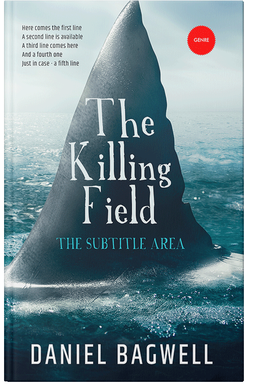 Front view of Premade Mystery & Thriller & Suspense Book Cover - Geyser