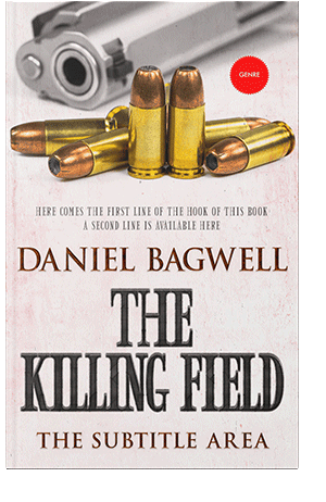 Pre Made Book Cover Dawn Pink