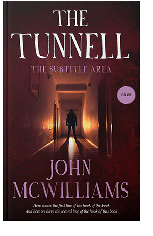 Pre Made Book Cover Aubergine