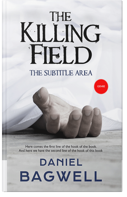 Front view of Premade Mystery & Thriller & Suspense Book Cover - Iron