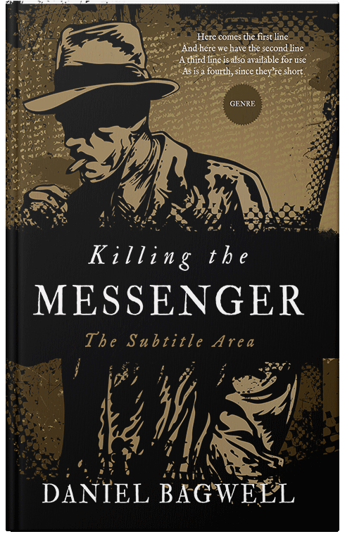 Front view of Premade Mystery & Thriller & Suspense Book Cover - Eternity