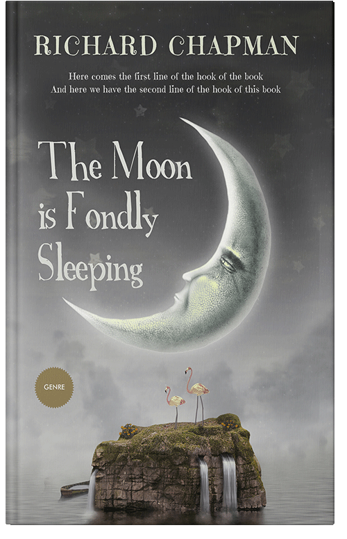 Front view of Premade Fantasy Book Cover - Masala