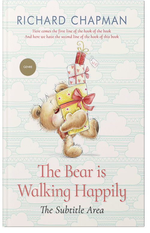 Front view of Premade Romance Book Cover - Spring Wood