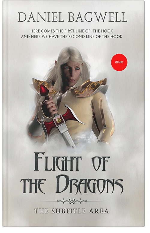 Front view of Premade Fantasy Book Cover - Westar