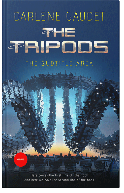 Front view of Premade Science Fiction Book Cover - Cello