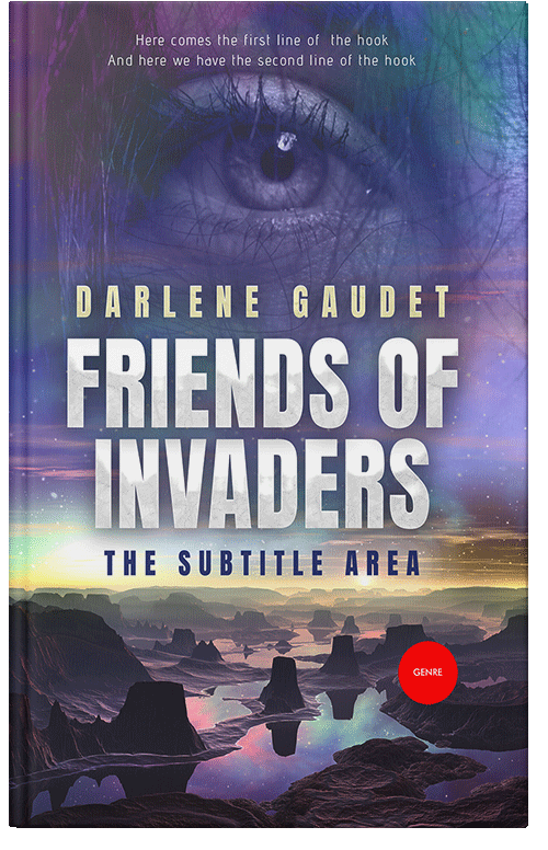 Front view of Premade Science Fiction Book Cover - Mulled Wine