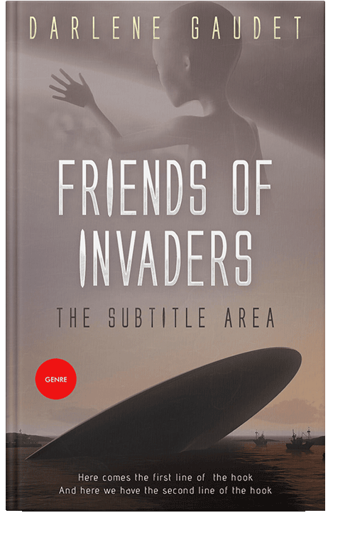 Front view of Hemp #3292 - Premade Apocalyptica Book Cover