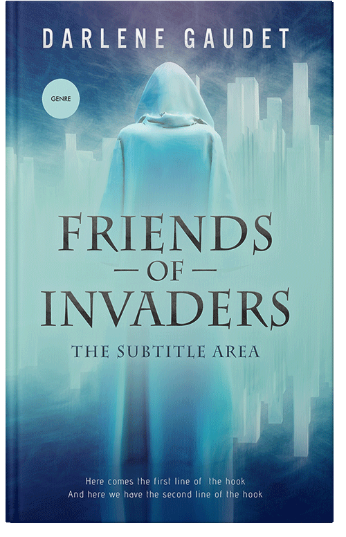 Front view of Premade Science Fiction Book Cover - Sinbad