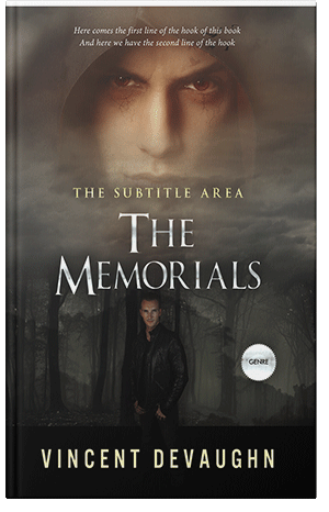 Premade Book Cover Taupe