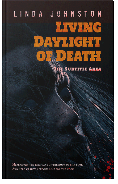 Front view of Premade Horror Book Cover - Bunker