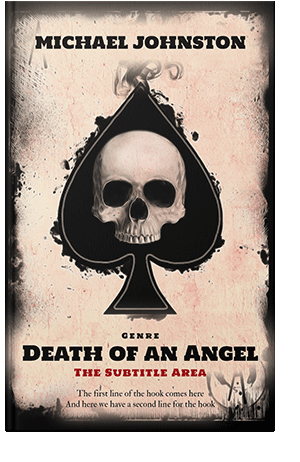 Pre Made Book Cover Almond