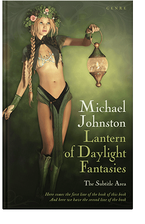 Pre Made Book Cover Black Olive