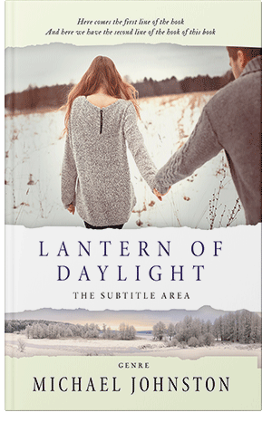 Premade Book Cover Satin Linen