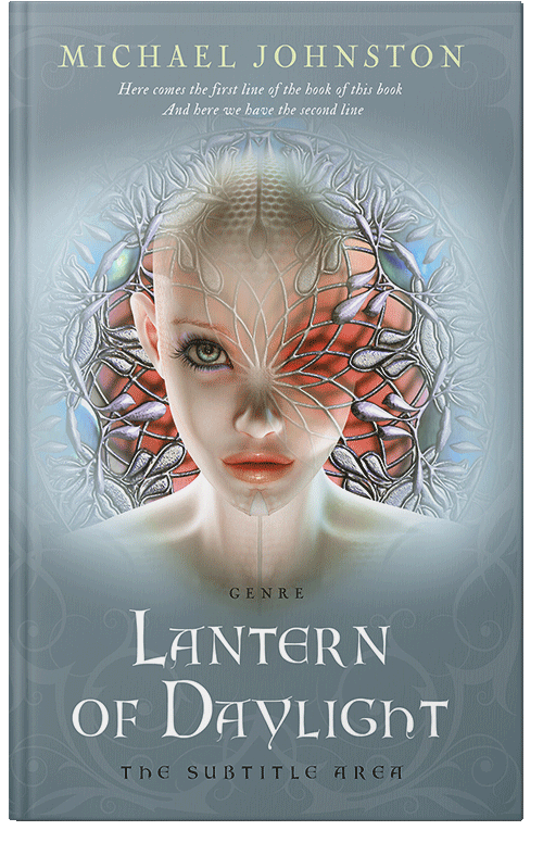 Front view of Premade Science Fiction Book Cover - Regent Gray