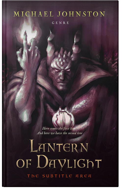 Front view of Premade Fantasy Book Cover - Gondola