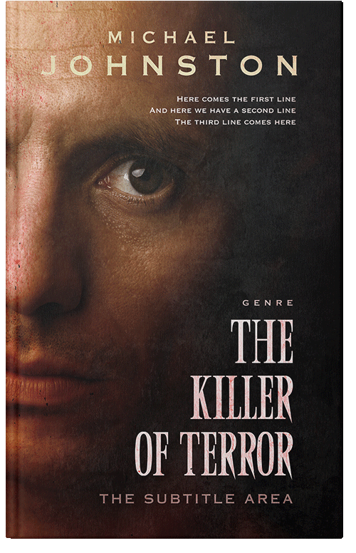 Front view of Premade Mystery & Thriller & Suspense Book Cover - Night Rider