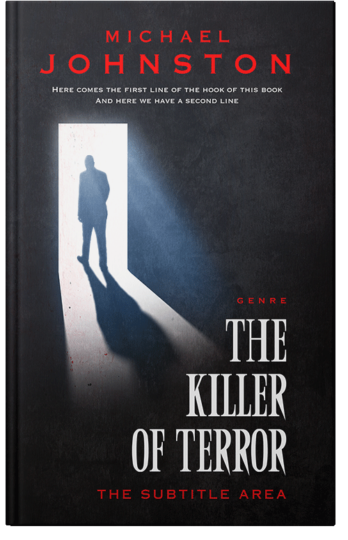 Front view of Premade Mystery & Thriller & Suspense Book Cover - Woodsmoke