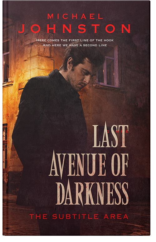 Front view of Premade Mystery & Thriller & Suspense Book Cover - Tamarind