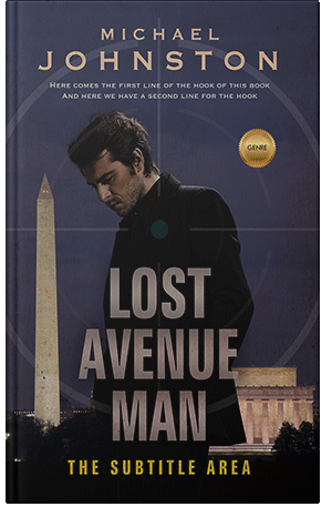 Premade Book Cover Steel Gray