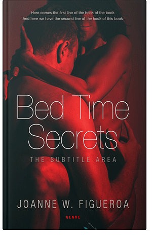 Premade Book Cover Cocoa Brown