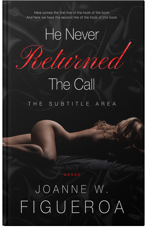 Front view of Premade Erotica Book Cover - Cod Gray