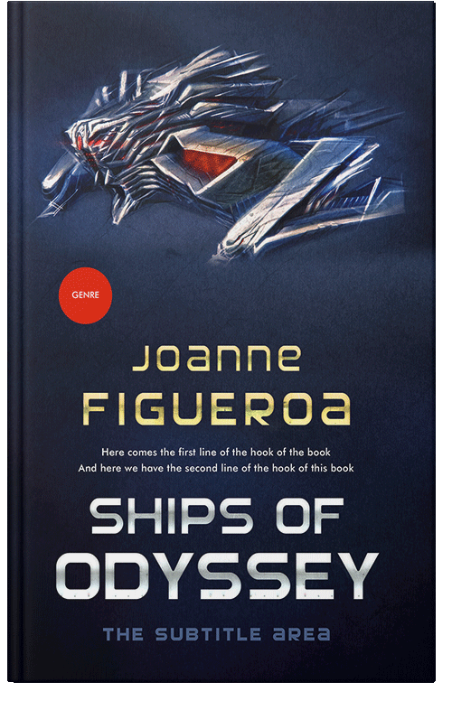 Front view of Premade Science Fiction Book Cover - Big Stone