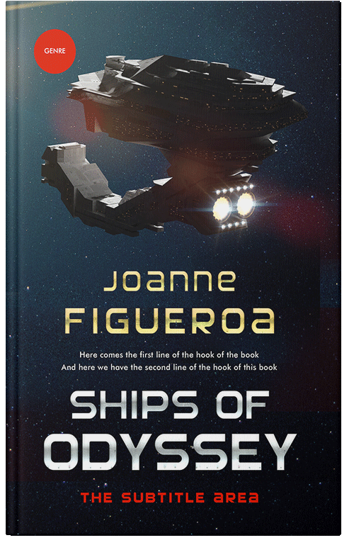 Front view of Premade Science Fiction Book Cover - Vulcan