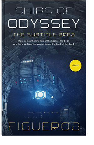 Pre Made Book Cover Blue Zodiac