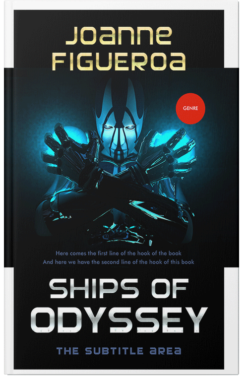 Front view of Firefly #3383 - Premade Science Fiction Book Cover